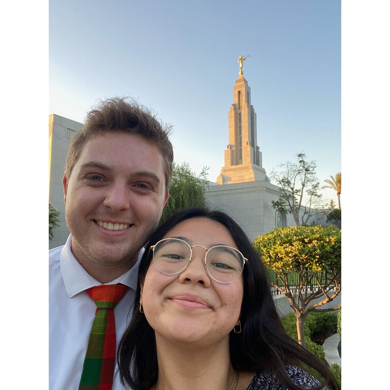 Our most recent temple trip <3