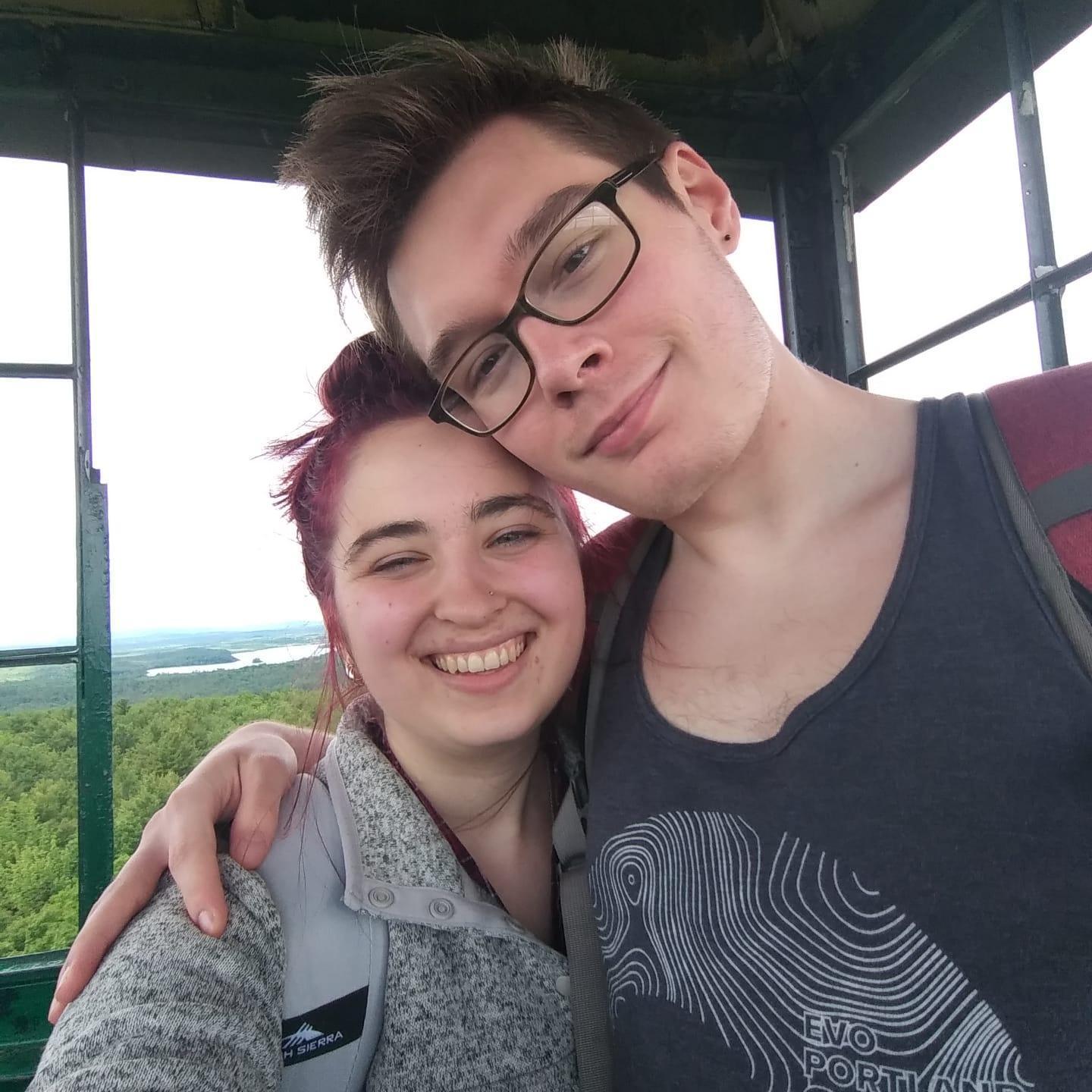 At the top of Mt. Pisgah