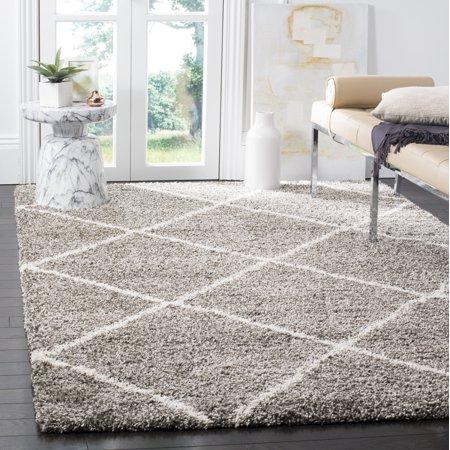 Safavieh Hudson Amias Geometric Shag Area Rug or Runner
