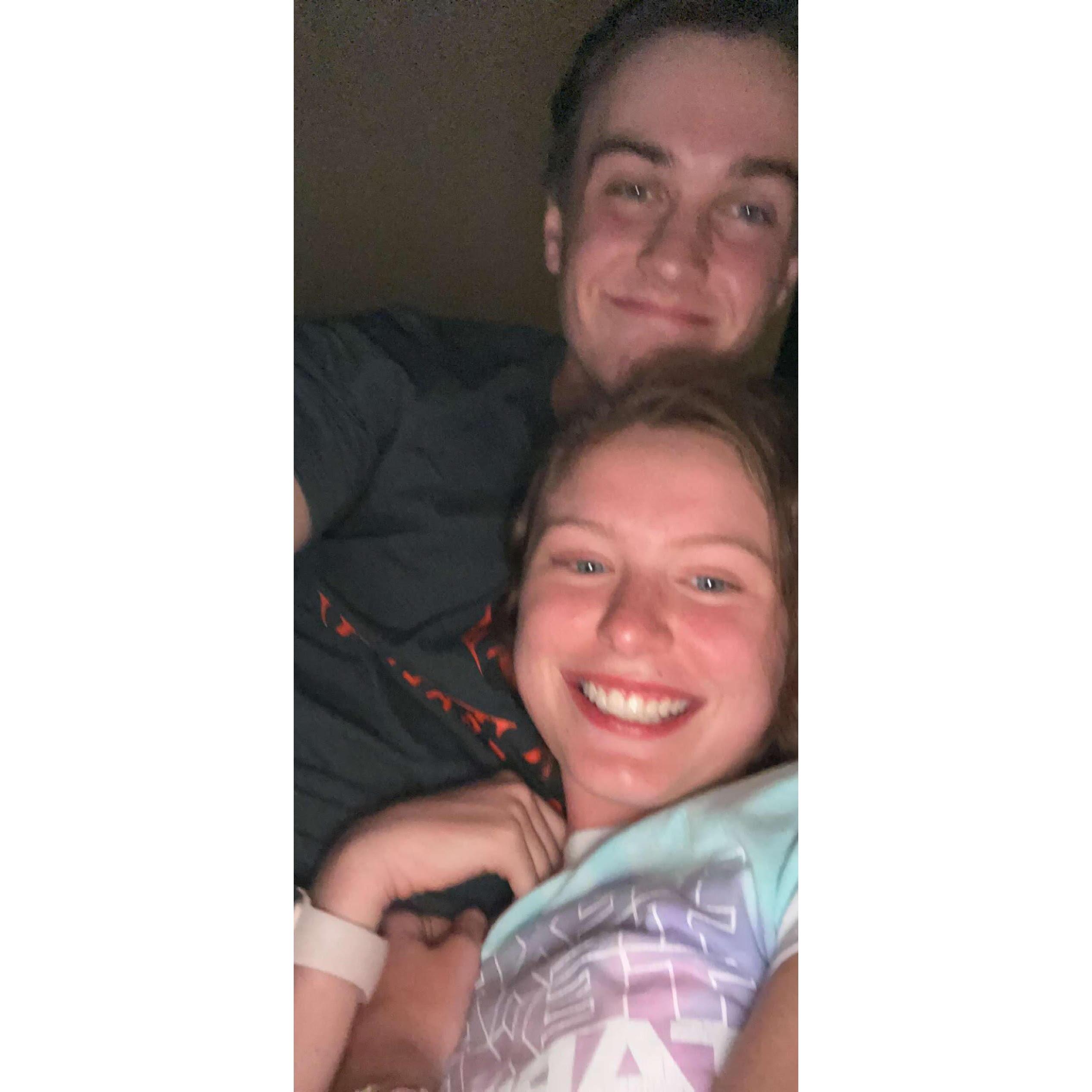 First ever picture together.