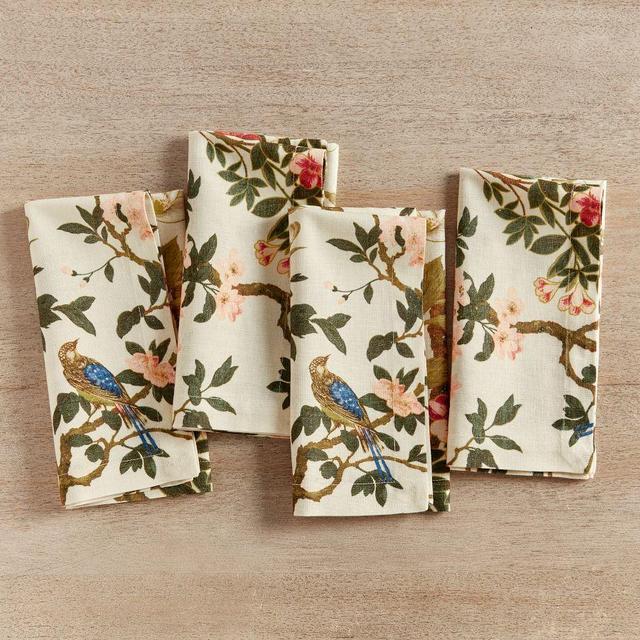 Nola Cotton/Linen Napkins - Set of 4