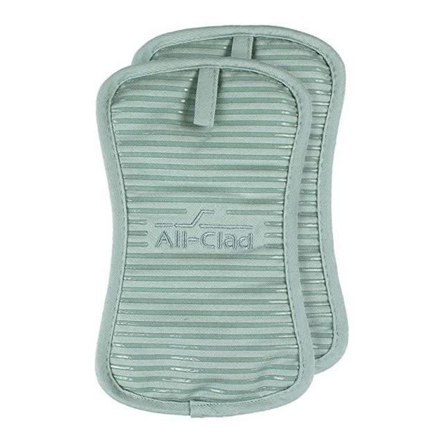 All-Clad Textiles Silicone Pot Holder, 2 Pack, Rainfall