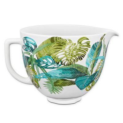 KitchenAid® 5 qt. Ceramic Bowl in Tropical Floral