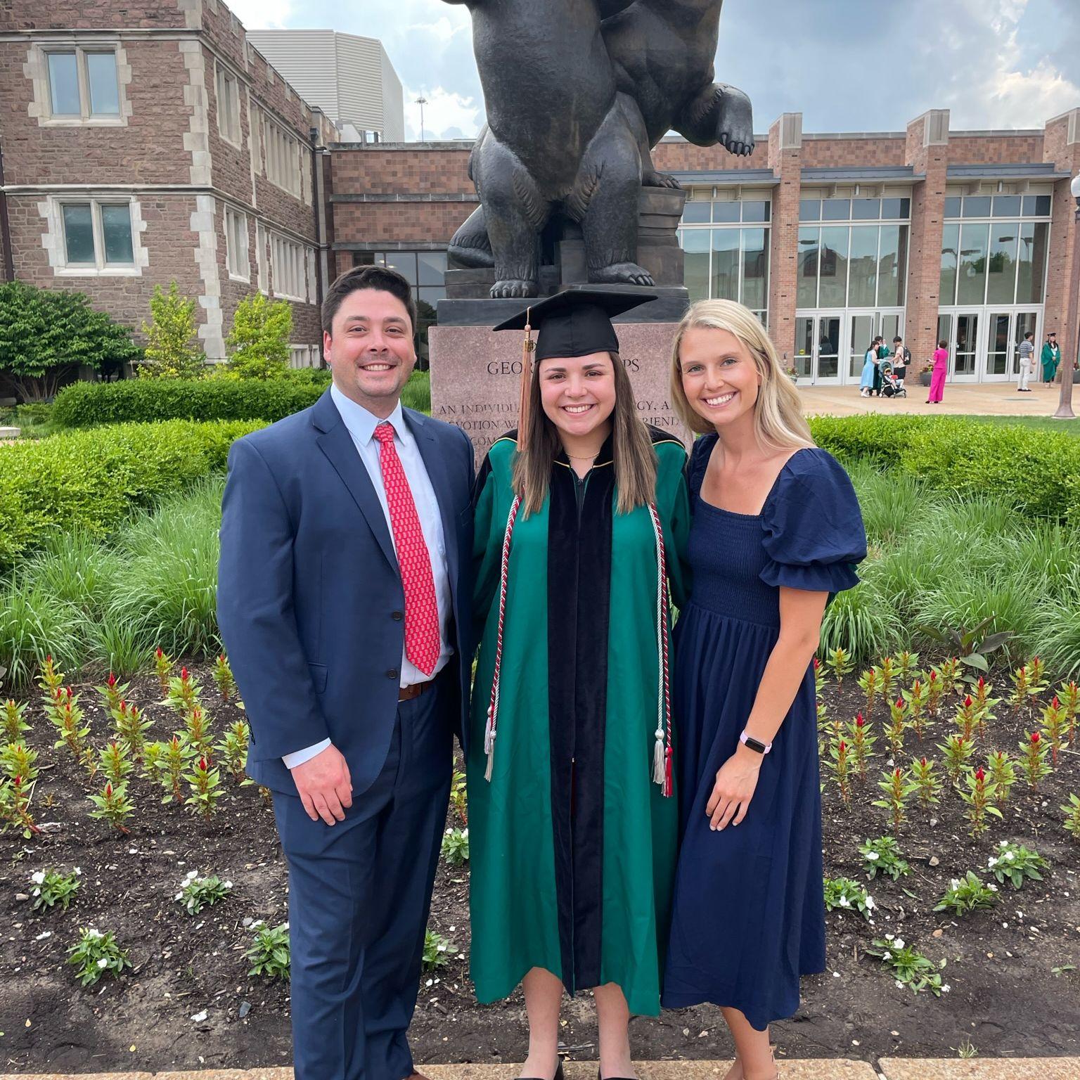 Elizabeth's graduation from Wash U.