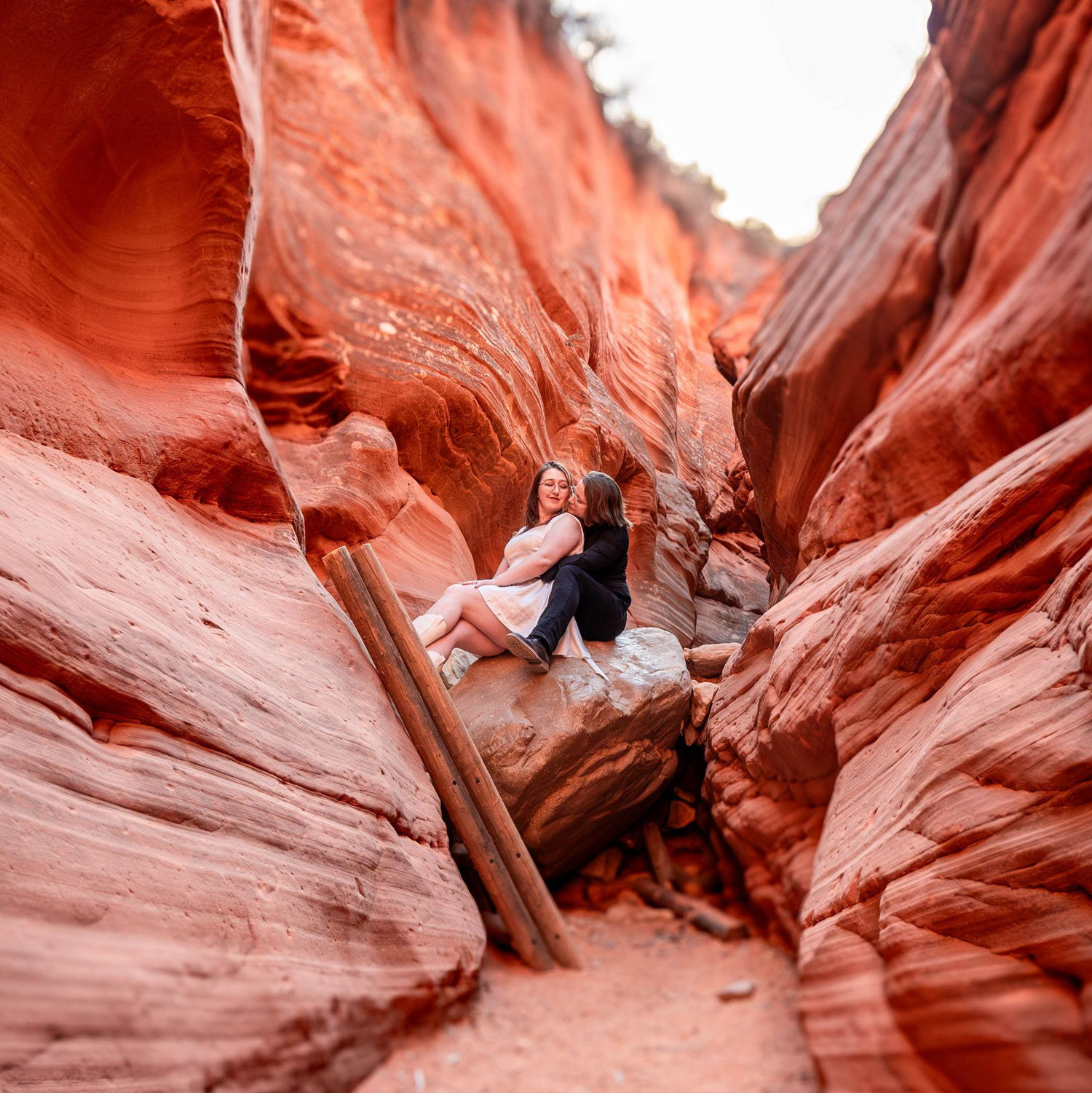 Peek-a-boo slot canyon. Katy's favorite spot.