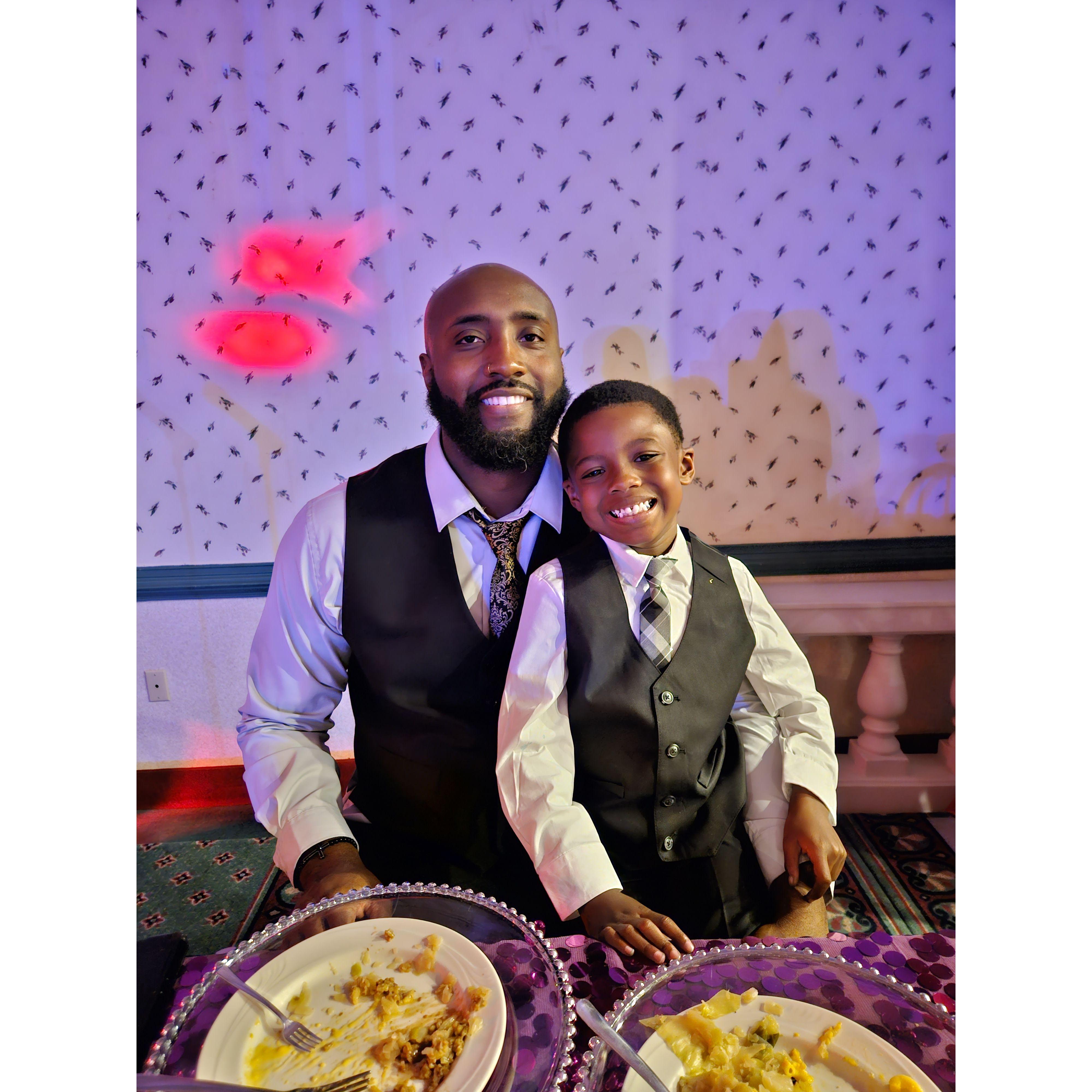Ring Bearer - Calvin's son, Apollo Clark