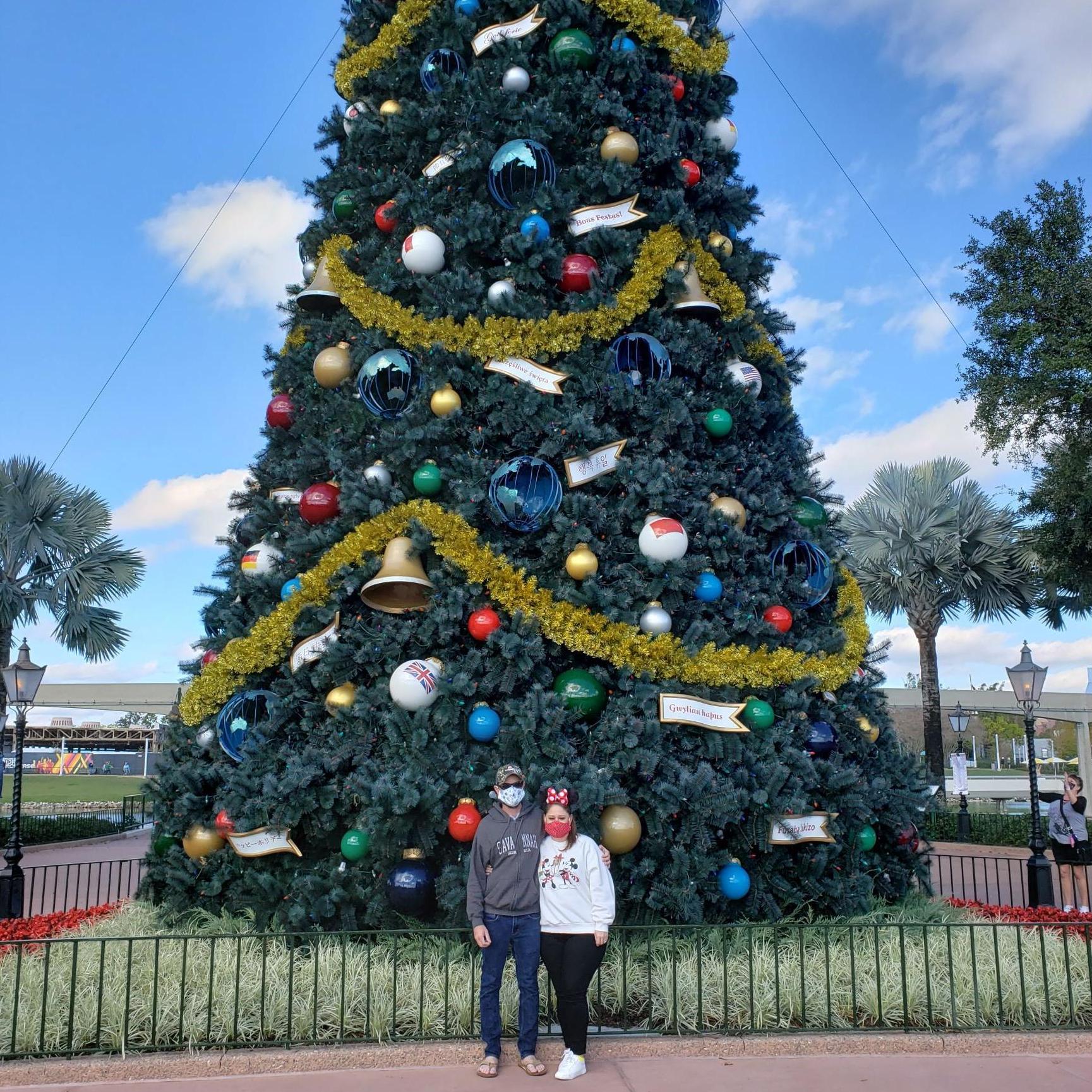 At Disney this past Christmas celebrating my MIL's birthday!