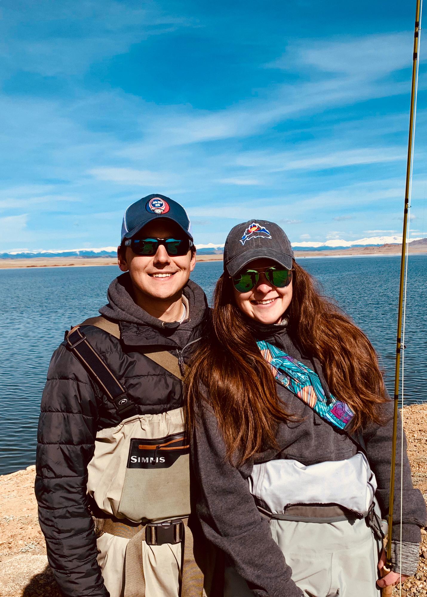 Zac’s passion for fly fishing has brought us to so many beautiful places over the last few years. This was taken in front of The Collegiate Peaks in Colorado.