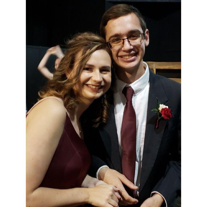 First wedding went to together.