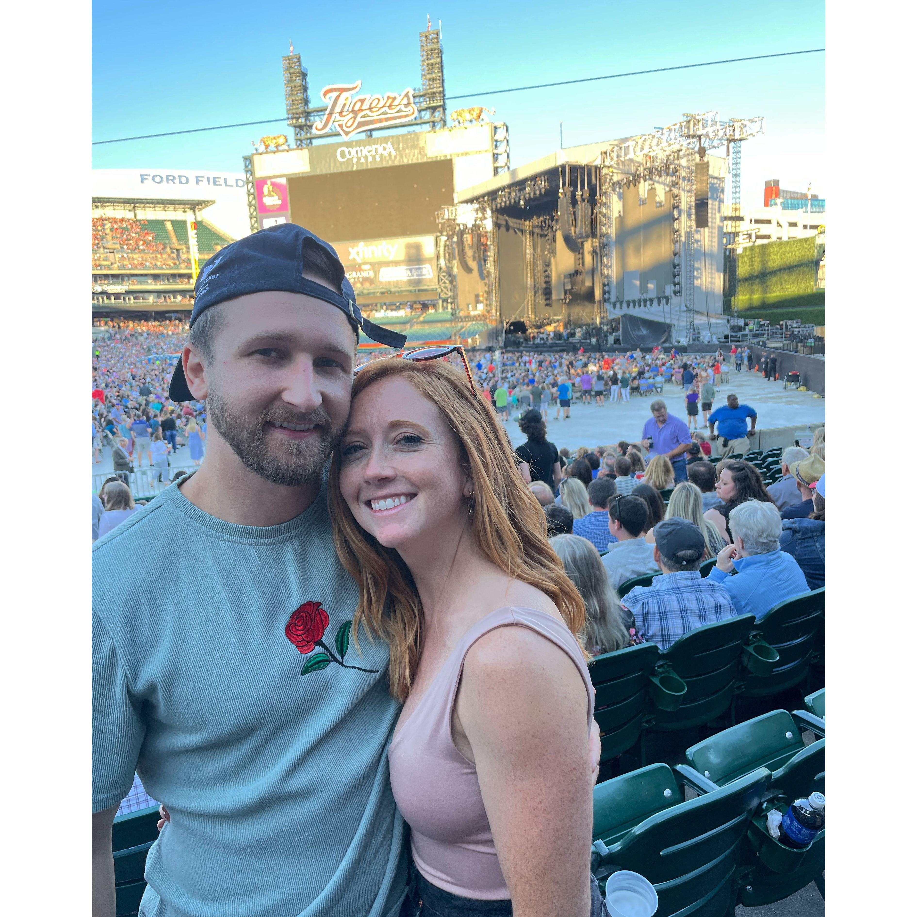 Billy Joel concert in Detroit, MI