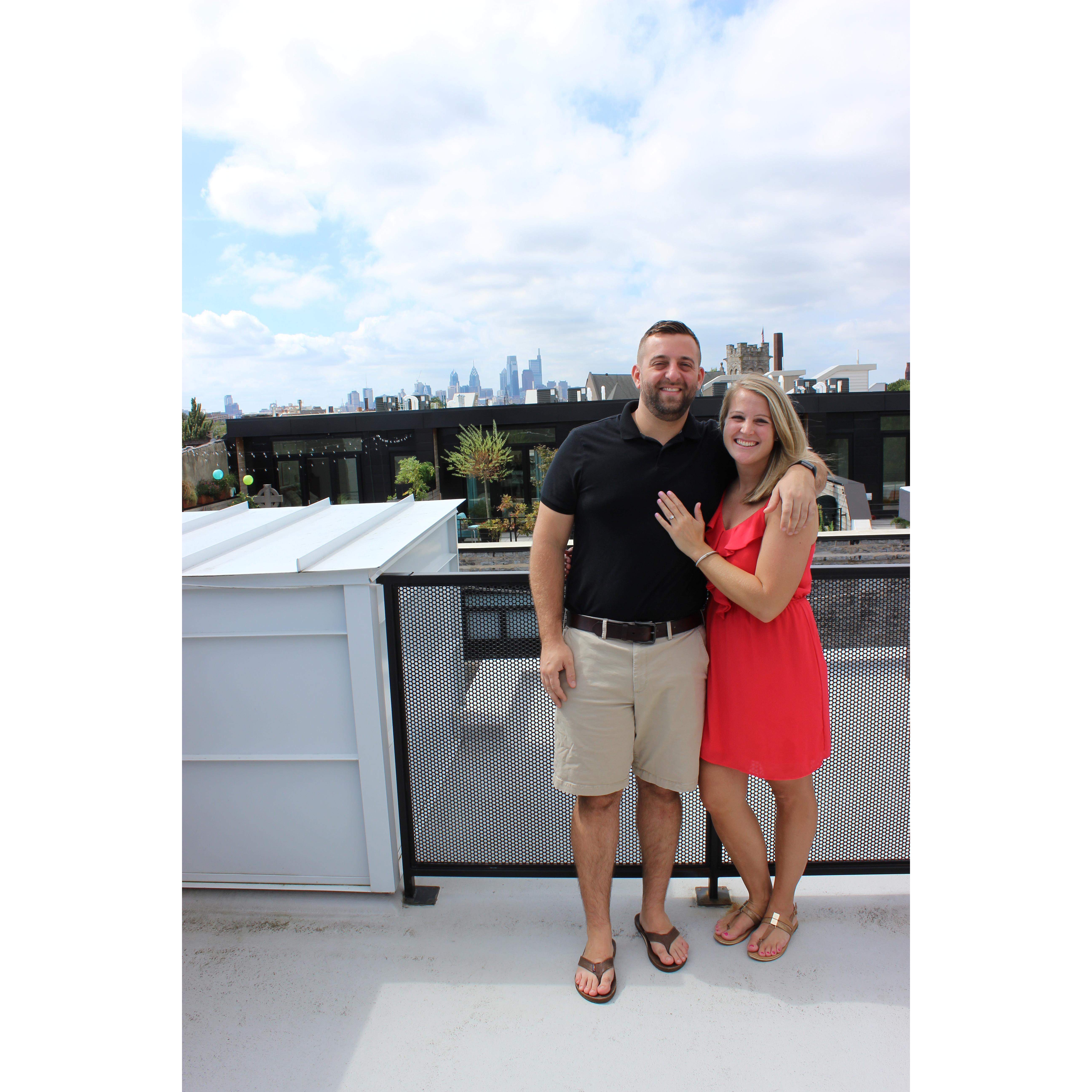 From the roof of our new house in Fishtown, PA