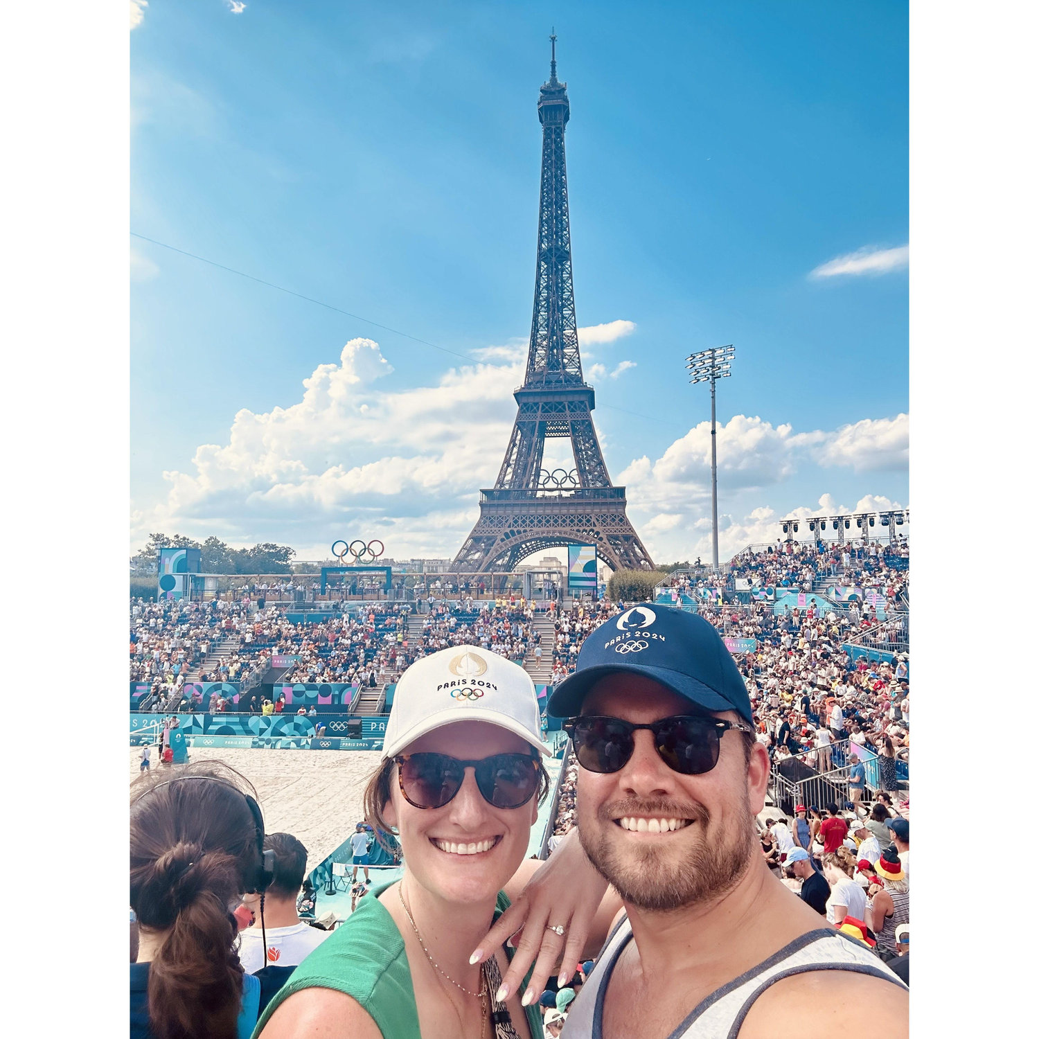 If he didn't propose in Switzerland, he would've HAD to settle for our next stop - Paris for the Olympics