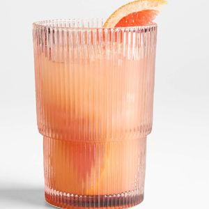 Highball Glass - Pink