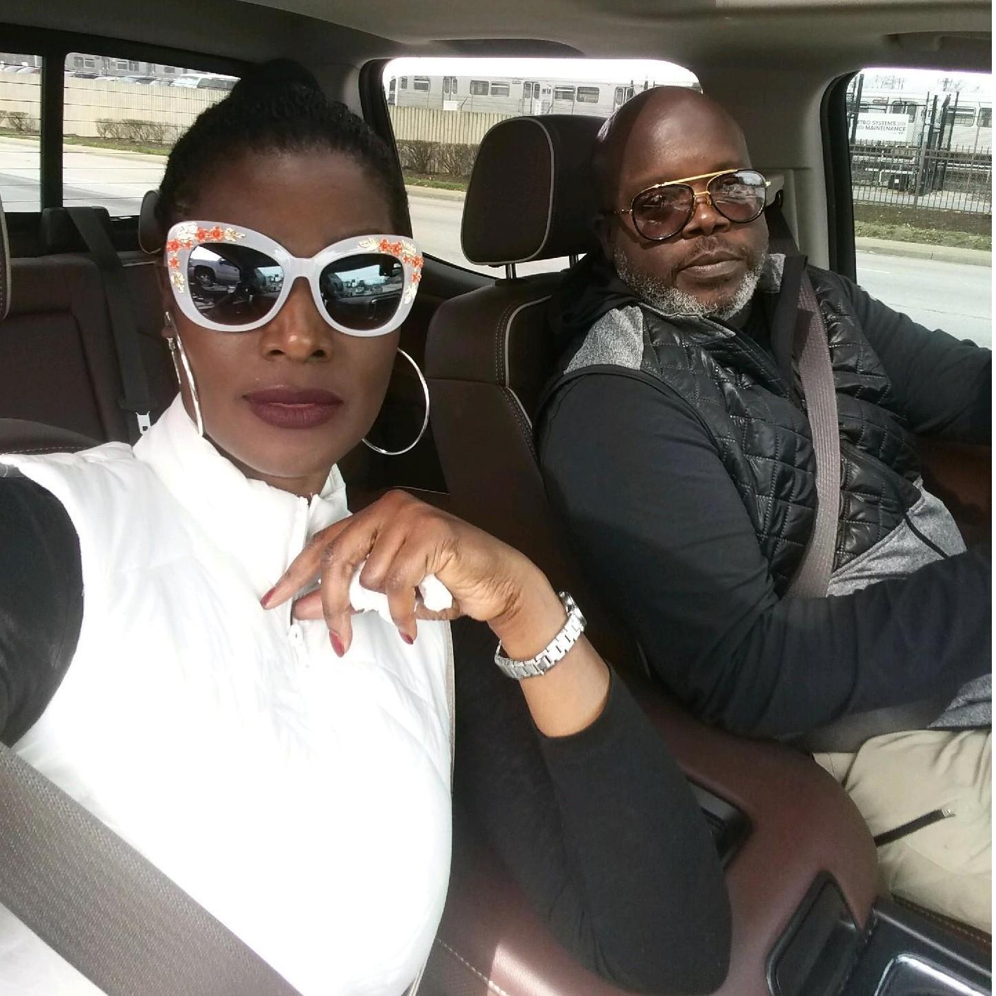 Cruising on a sunny day in B-more with my Boo-bear:-)