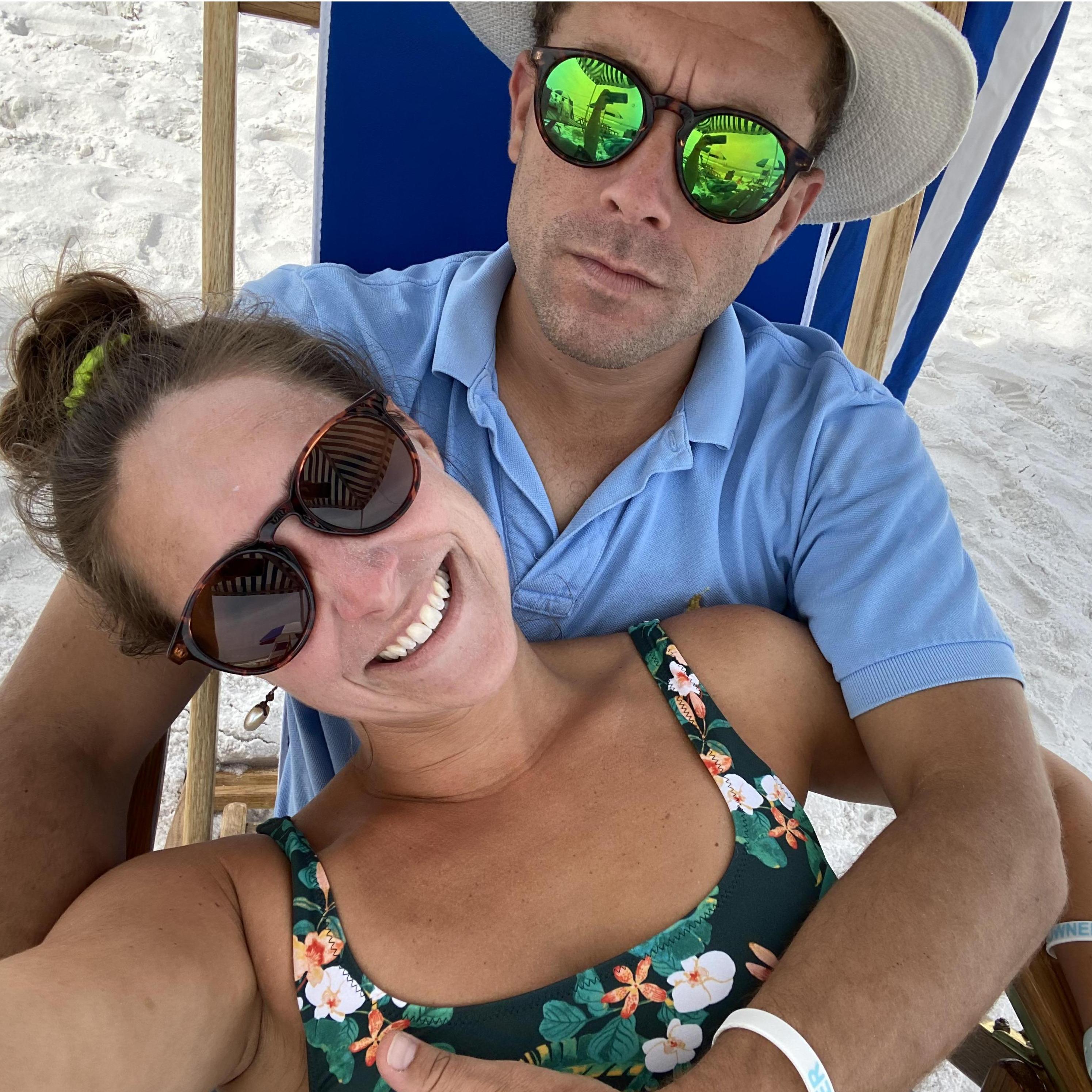 Beach selfie
