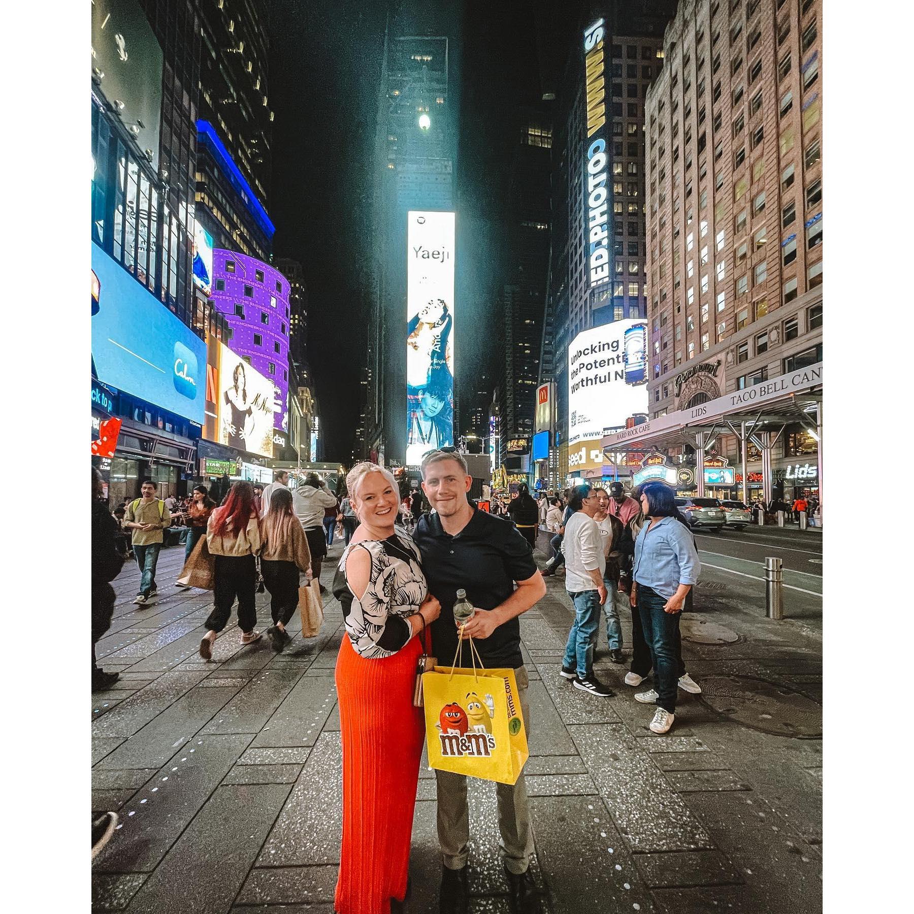 Jessie & Erik in NYC - April 2023 Trip