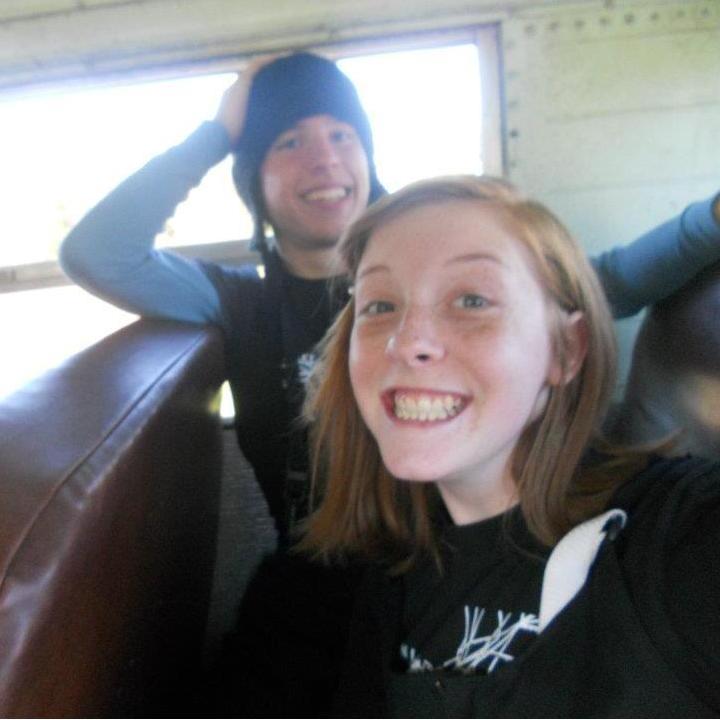 Charles and I first started talking to each other on the marching band bus. Marching band has a special place in our hearts.