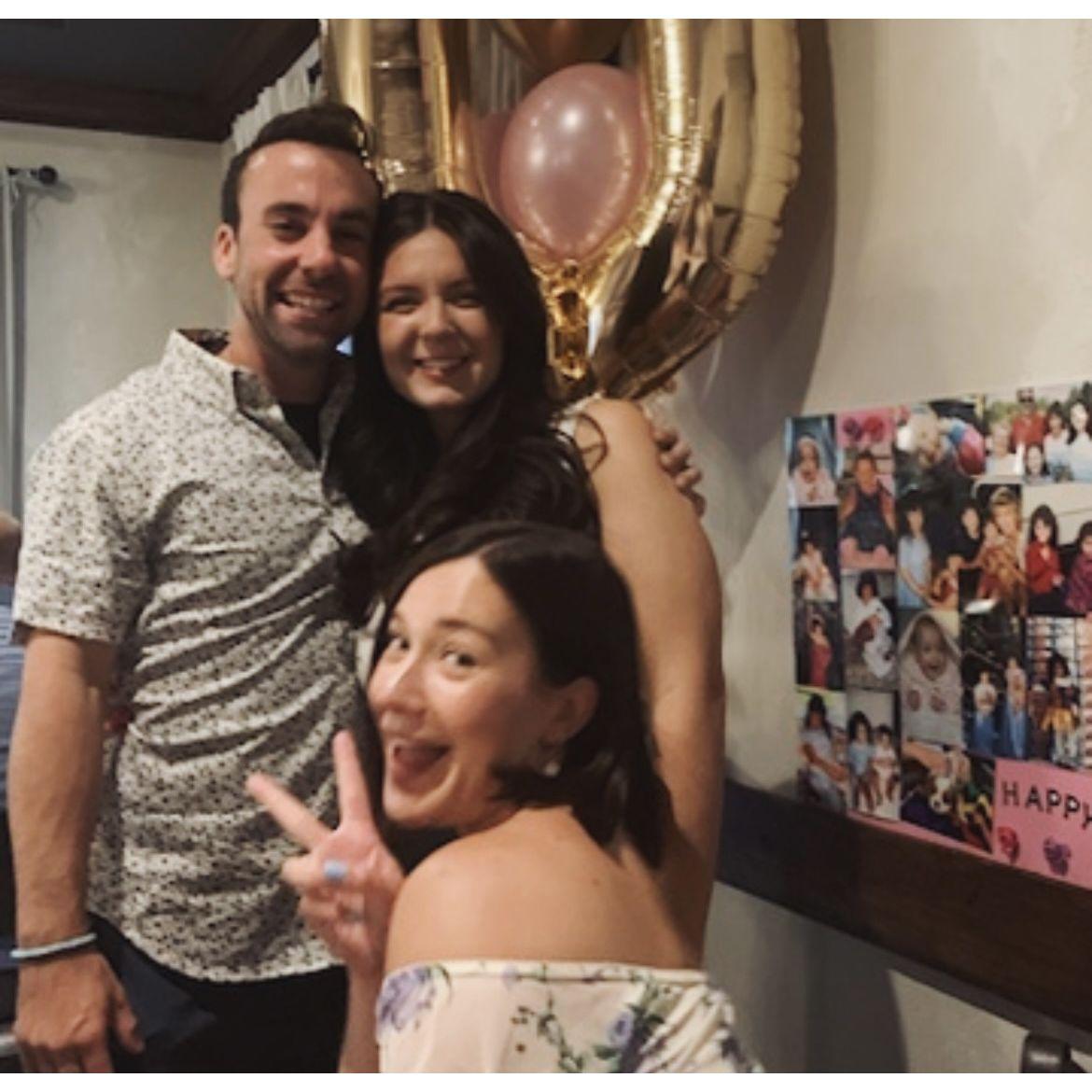 My 30th birthday with my 2 favorite Sagitarians <3