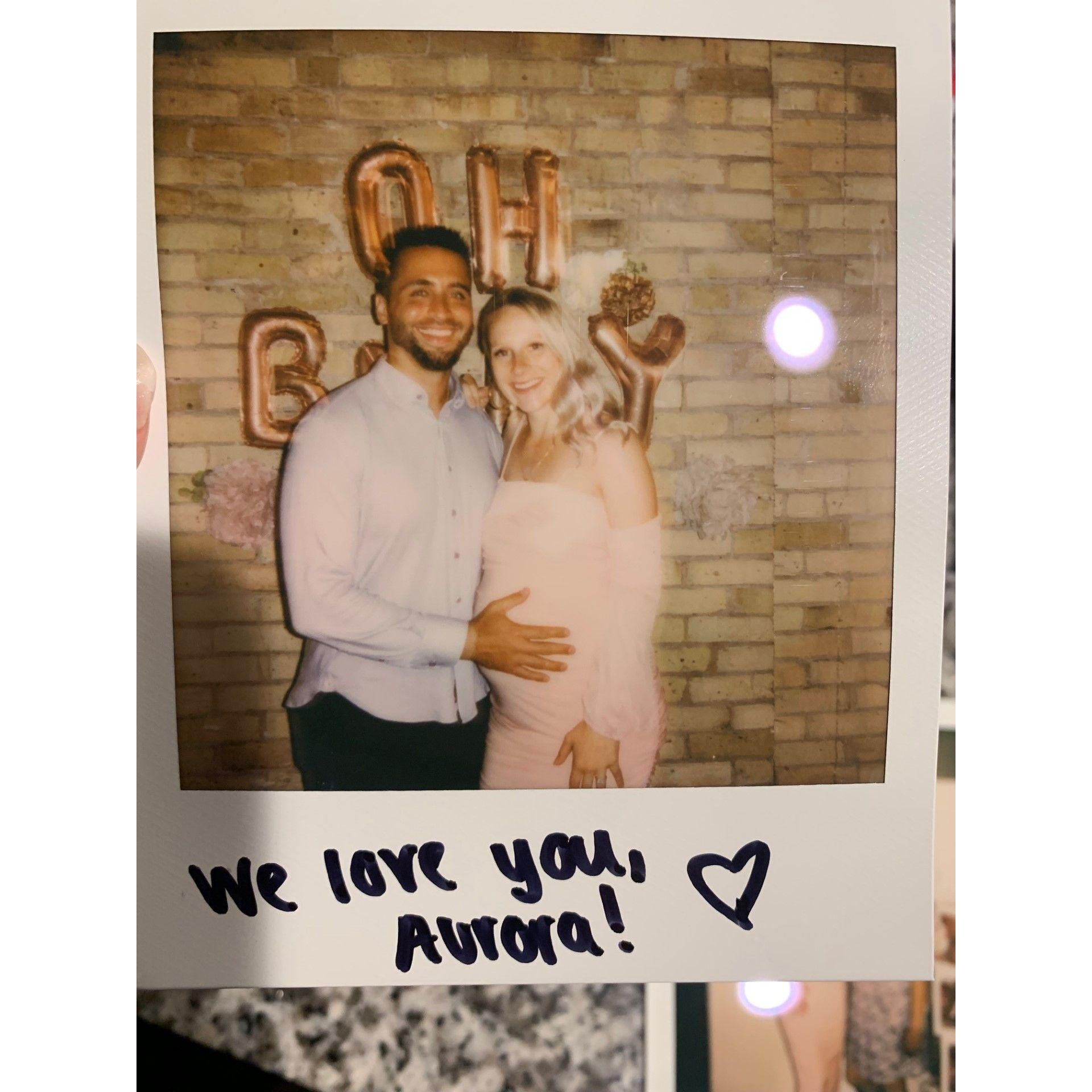 Getting ready to welcome baby Aurora :)