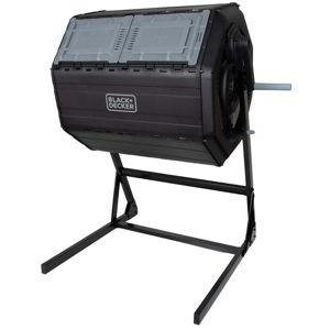40-Gallon Dual Chamber Compost Tumbler