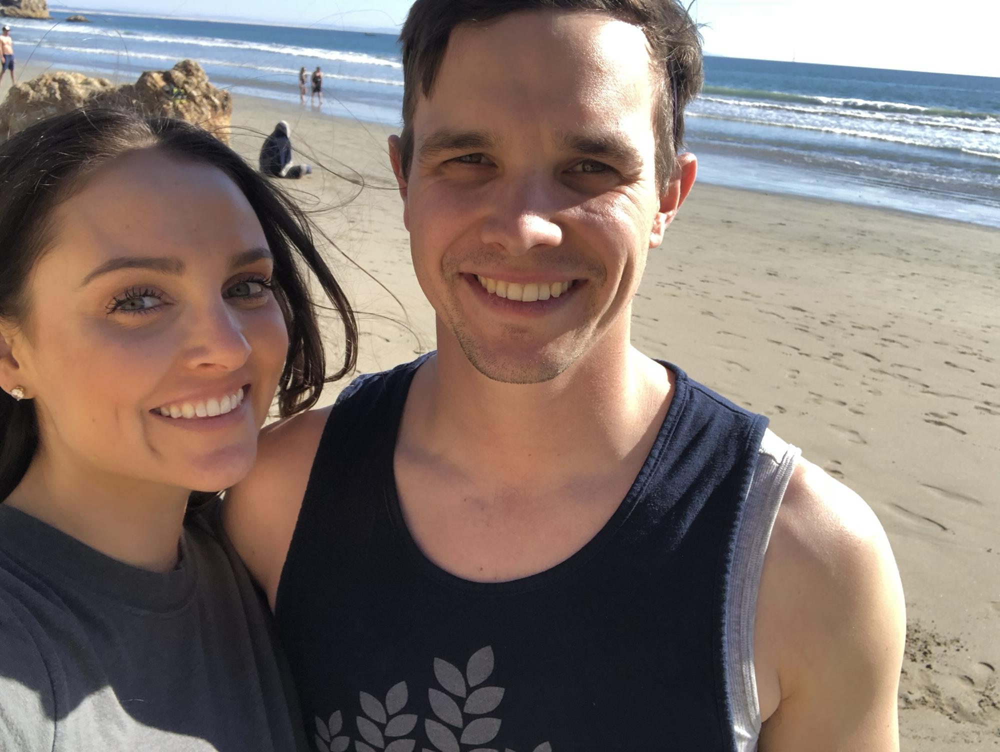 Met in the middle when we were long distance for Valentine’s Day 🍫in San Luis Obispo