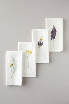 Honeybee Garden Napkins, Set of 4