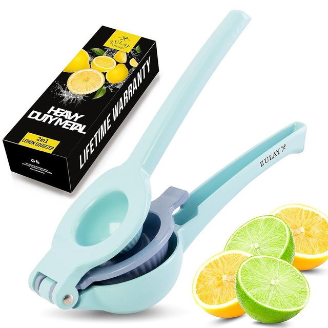 ZK Lemon Squeezer - 2 in 1 - Light Blue & Purple Slate