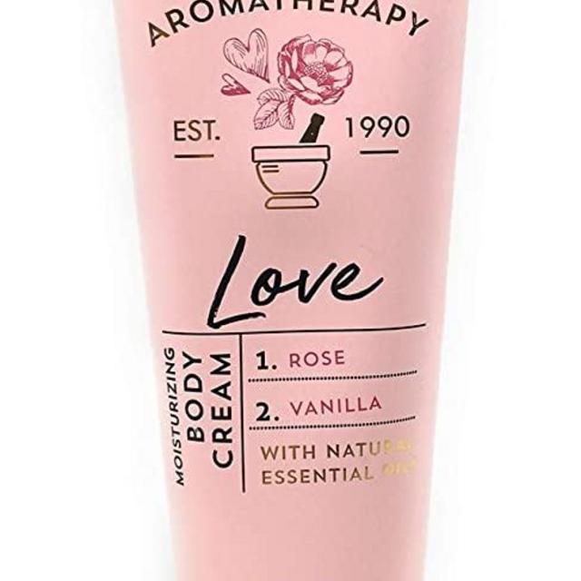 Bath and Body Works Aromatherapy LOVE - ROSE + VANILLA Body Cream 8 Ounce