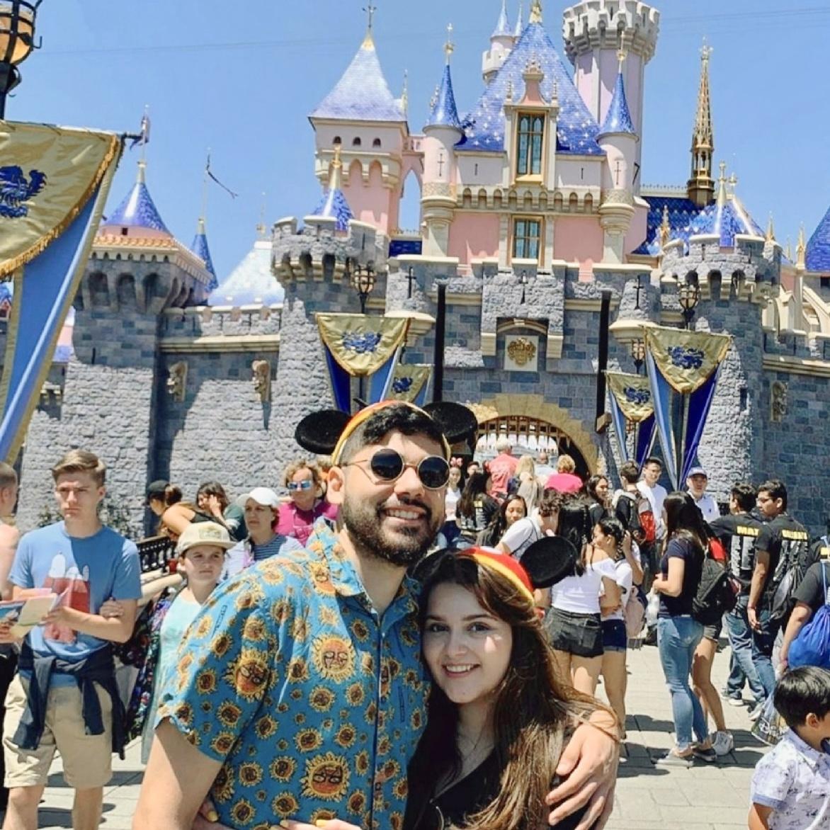 On that trip to California we went to the happiest place on earth!