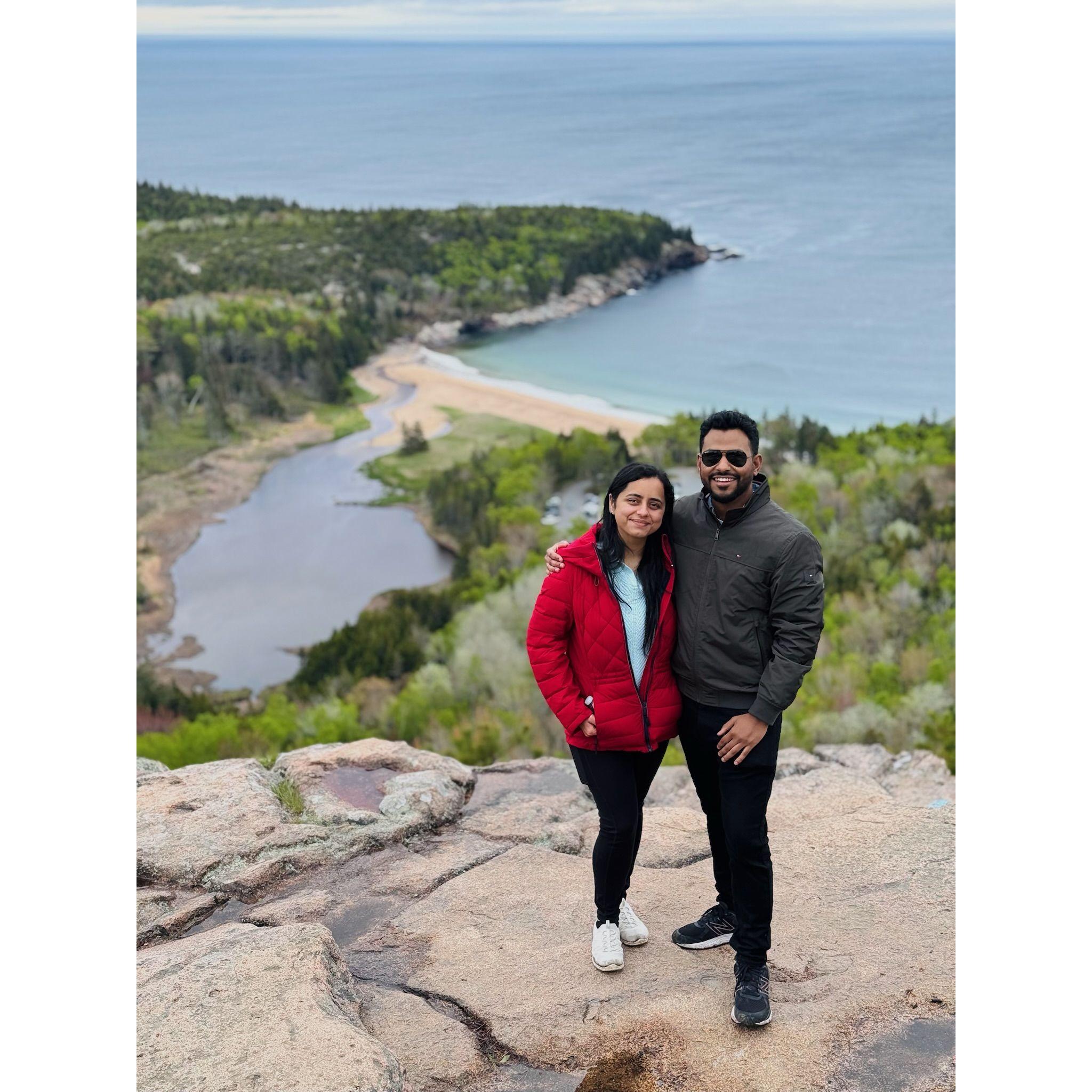 Took a hike, found a view — and a forever adventure partner.
