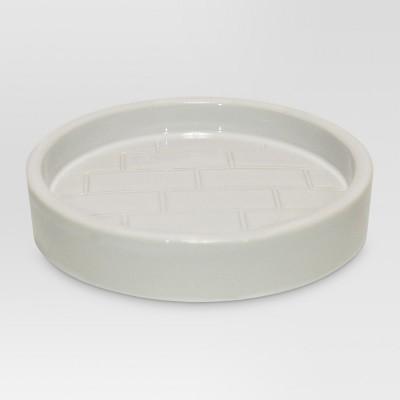Tile Soap Dish White - Threshold™