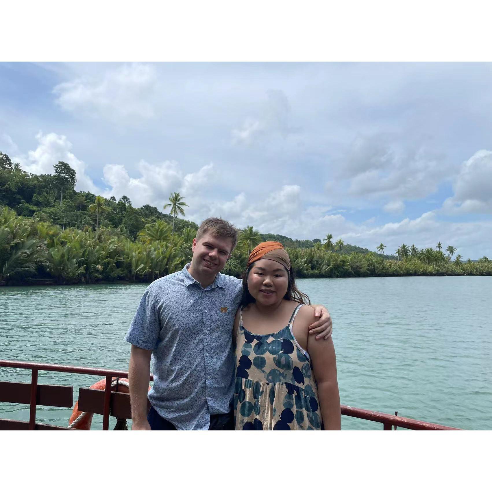 River cruise in the Philipines