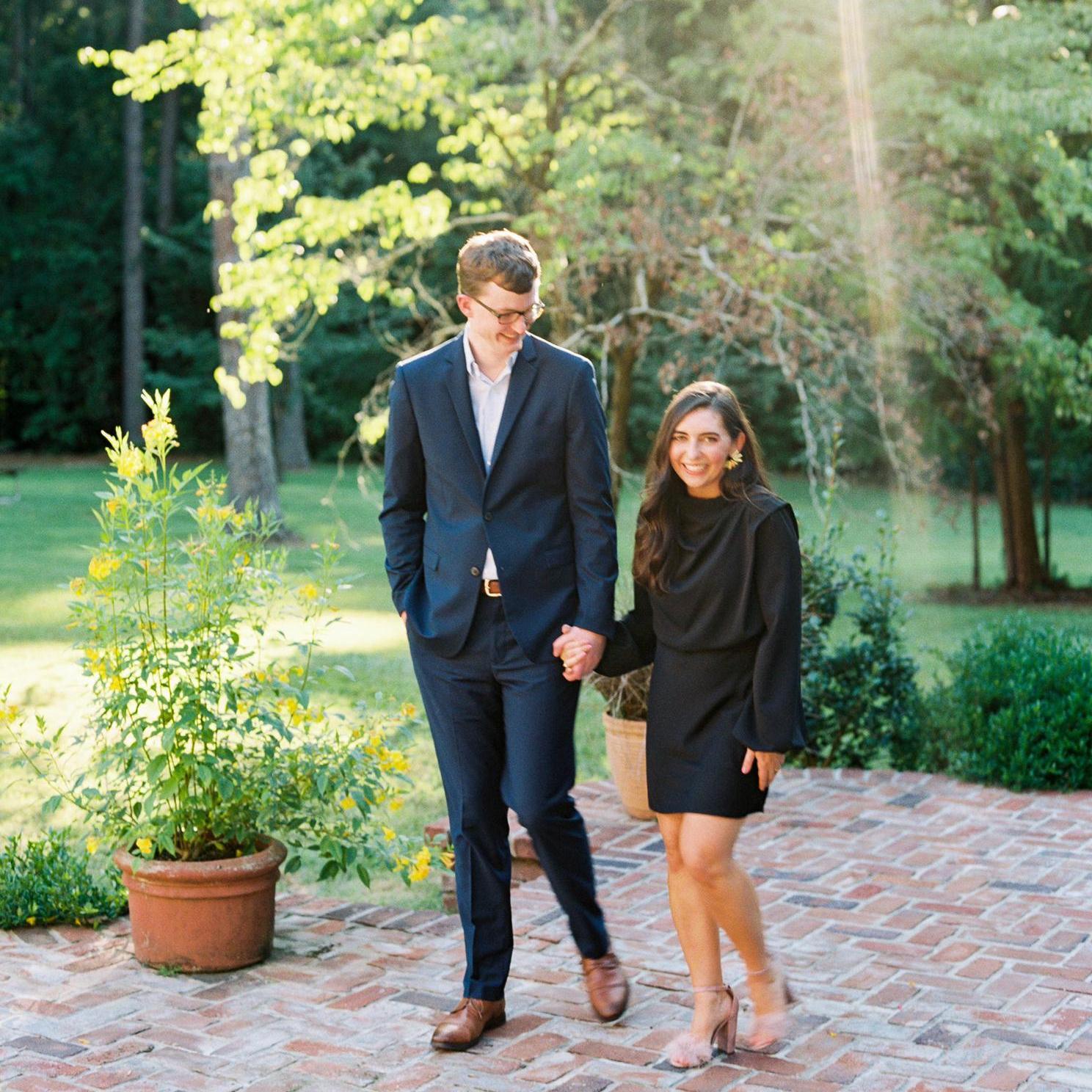 Captured at Savannah parents' home where the wedding reception will be on March 4th, 2023! Photo by Kati Mallory