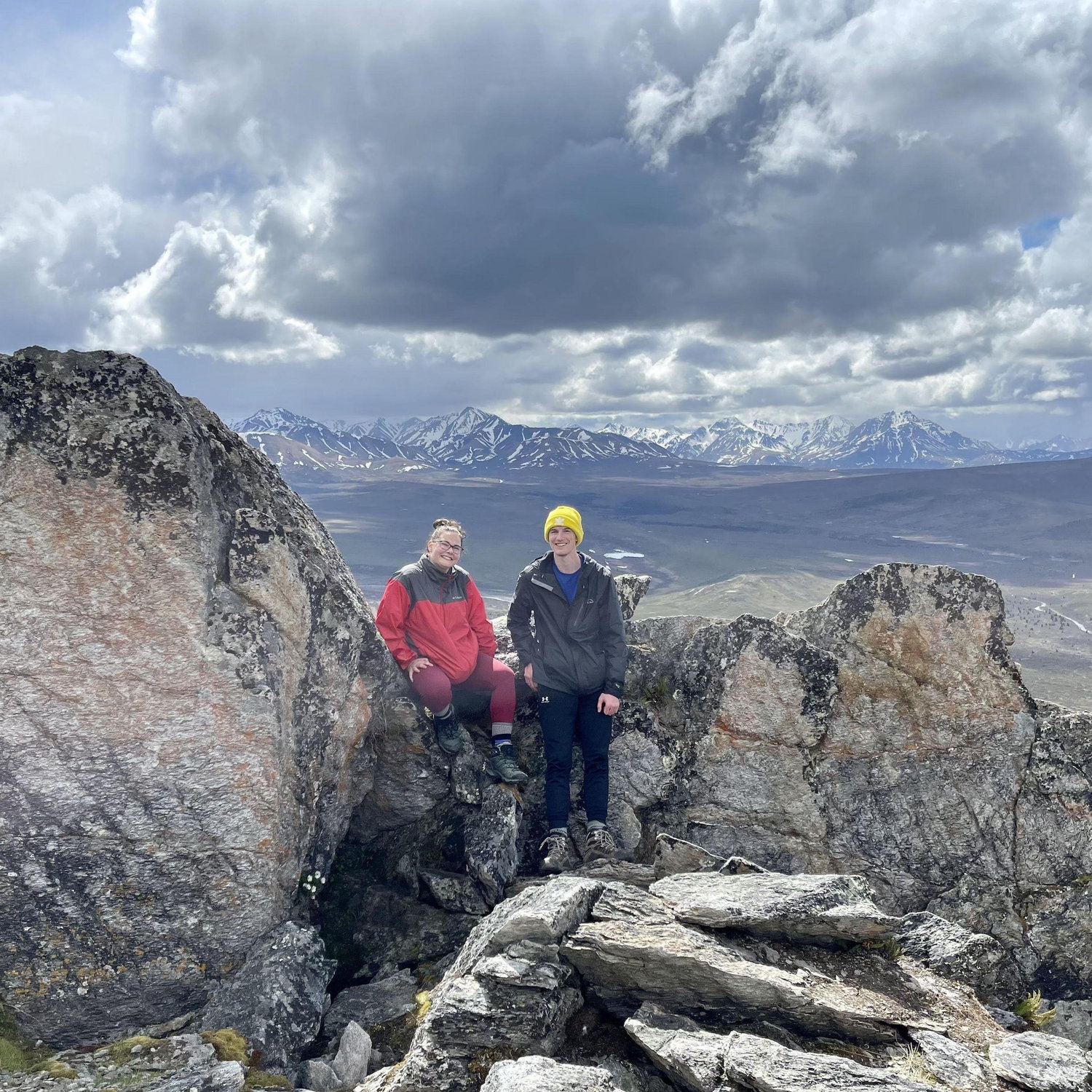 Dan's first summer in my home state, Alaska!