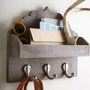 Moroccan Gray Entry Organizer