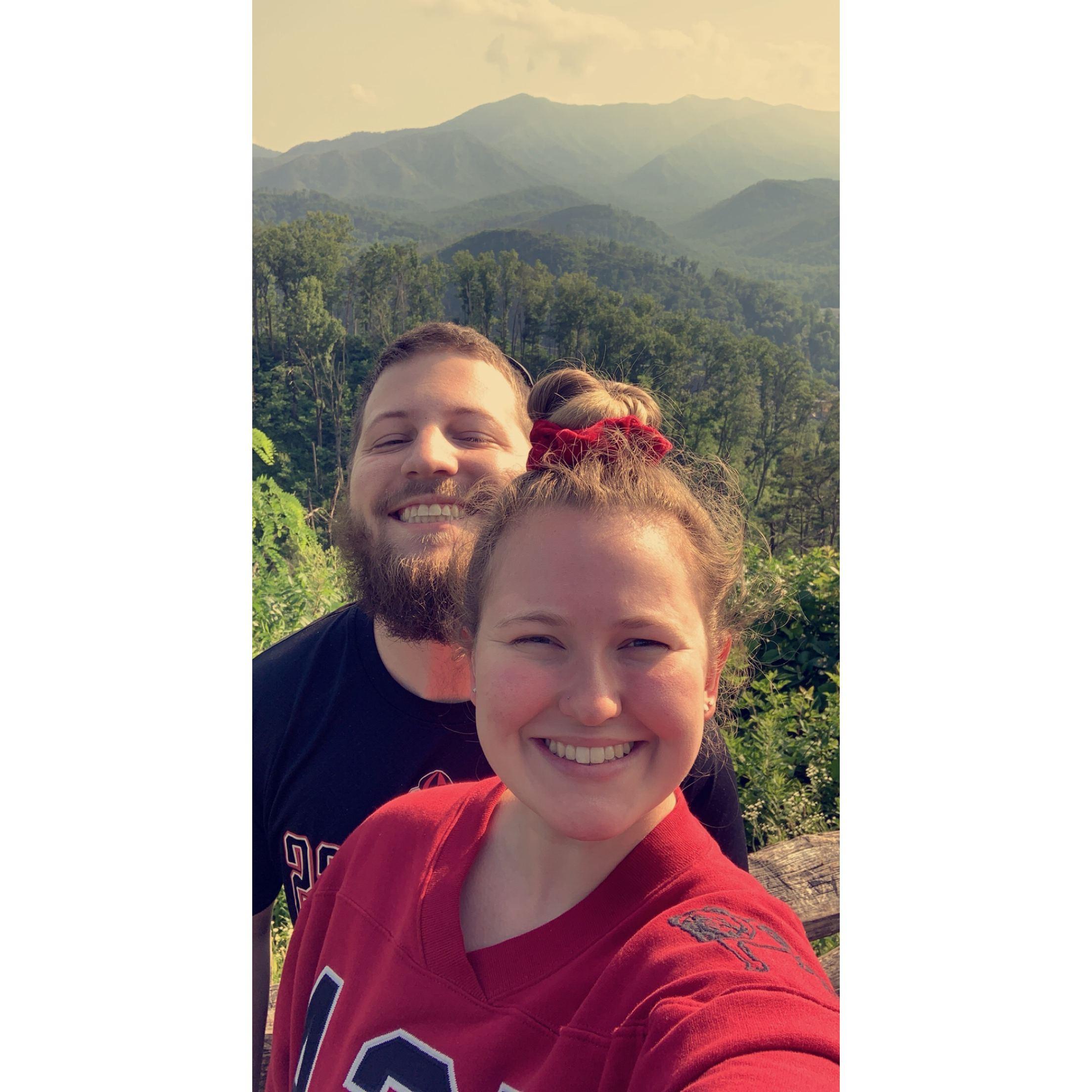 Our first vacation together to Pigeon Forge 