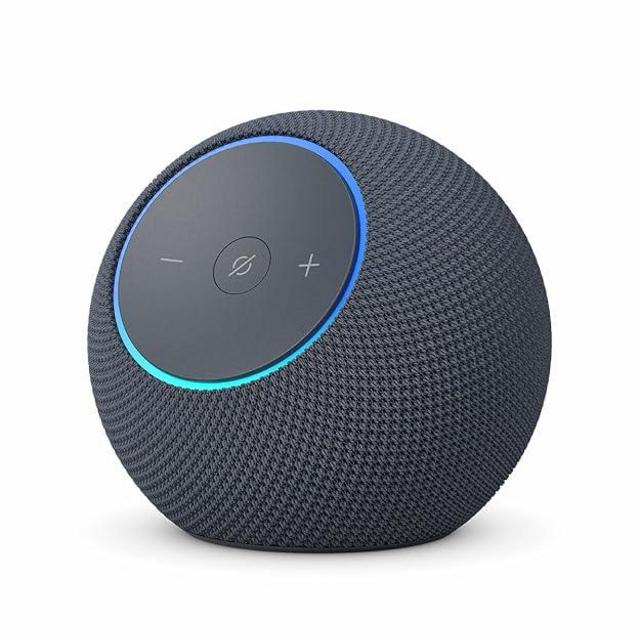 Amazon Echo Dot Max (newest model), Alexa speaker with room-filling sound and built-in smart home hub, designed for Alexa+, Graphite