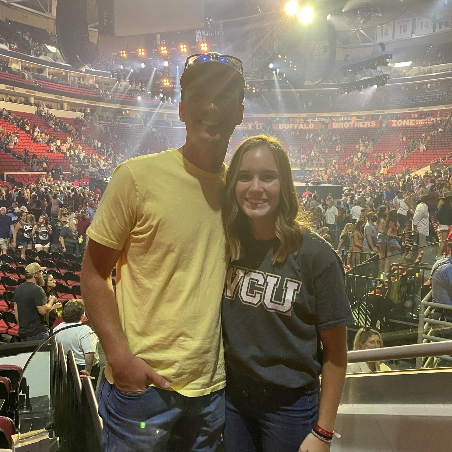 Our first concert together