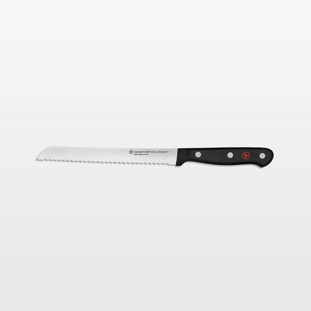 Wusthof ® Gourmet Black 6" Serrated Utility Knife