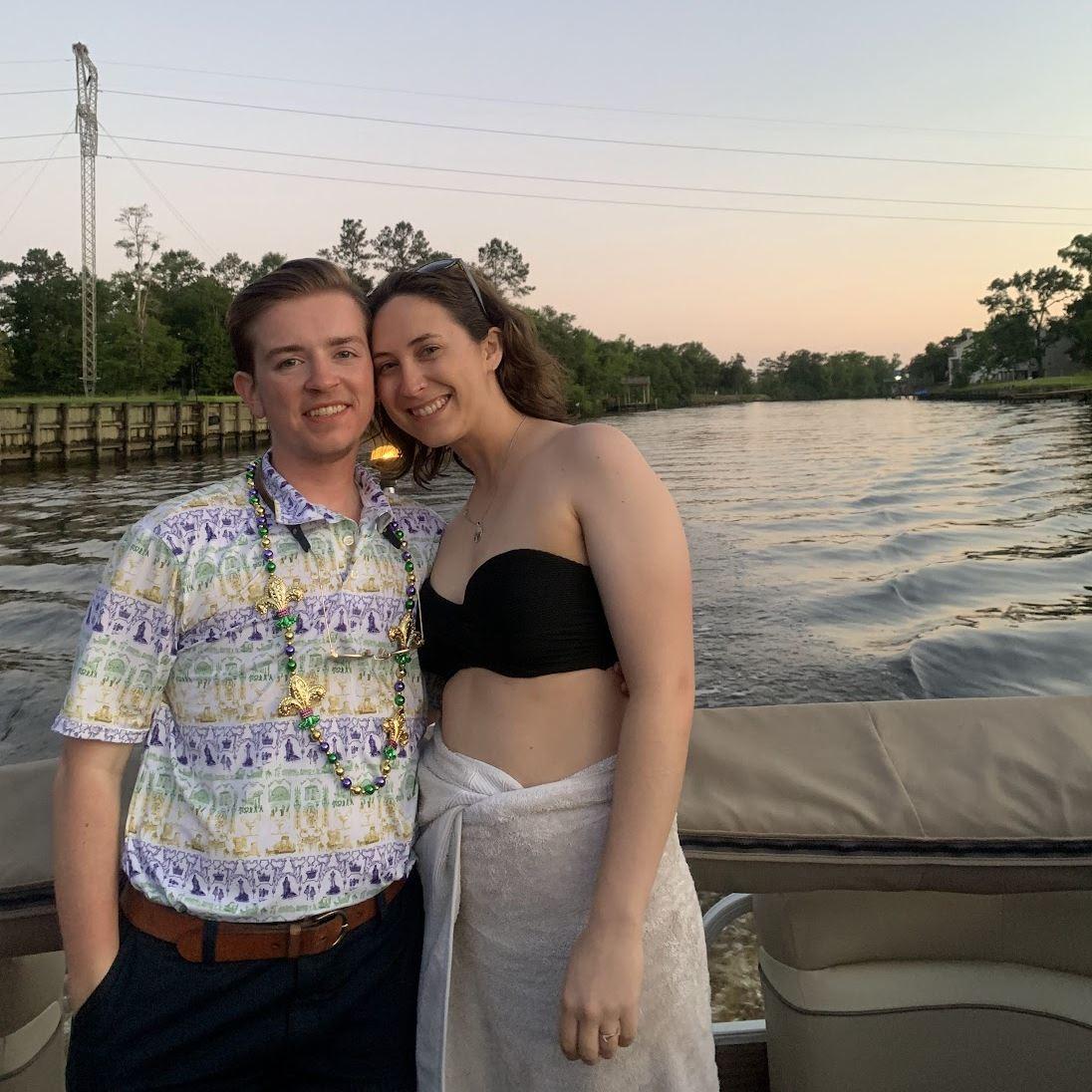 Engagement party in D'Iberville, Mississippi