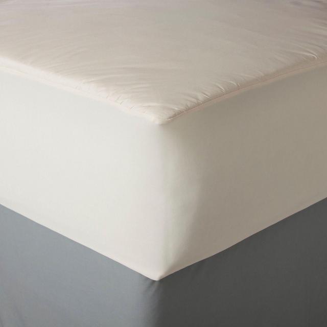 AllerEase® Naturals Organic Cotton King Top Cover Mattress Pad