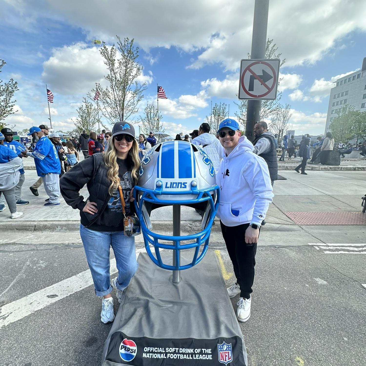 The Detroit Lions: the unofficial third wheel in our relationship. Too bad our venue can’t seat 53 players, or they’d be on the guest list too.