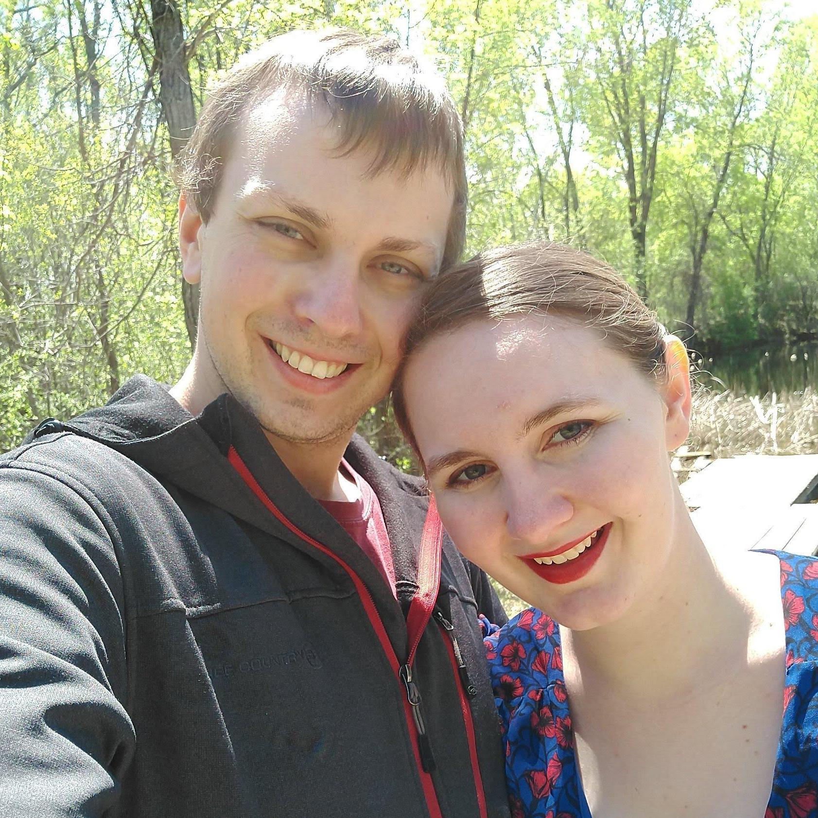 Taken out on a hike at Bubolz Nature Preserve. At the time, we were scouting it as a potential wedding venue - May 2018