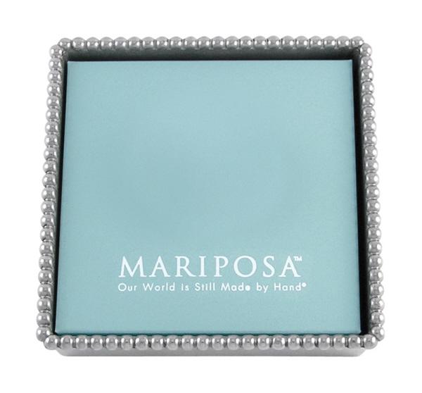 Mariposa Beaded Napkin Box