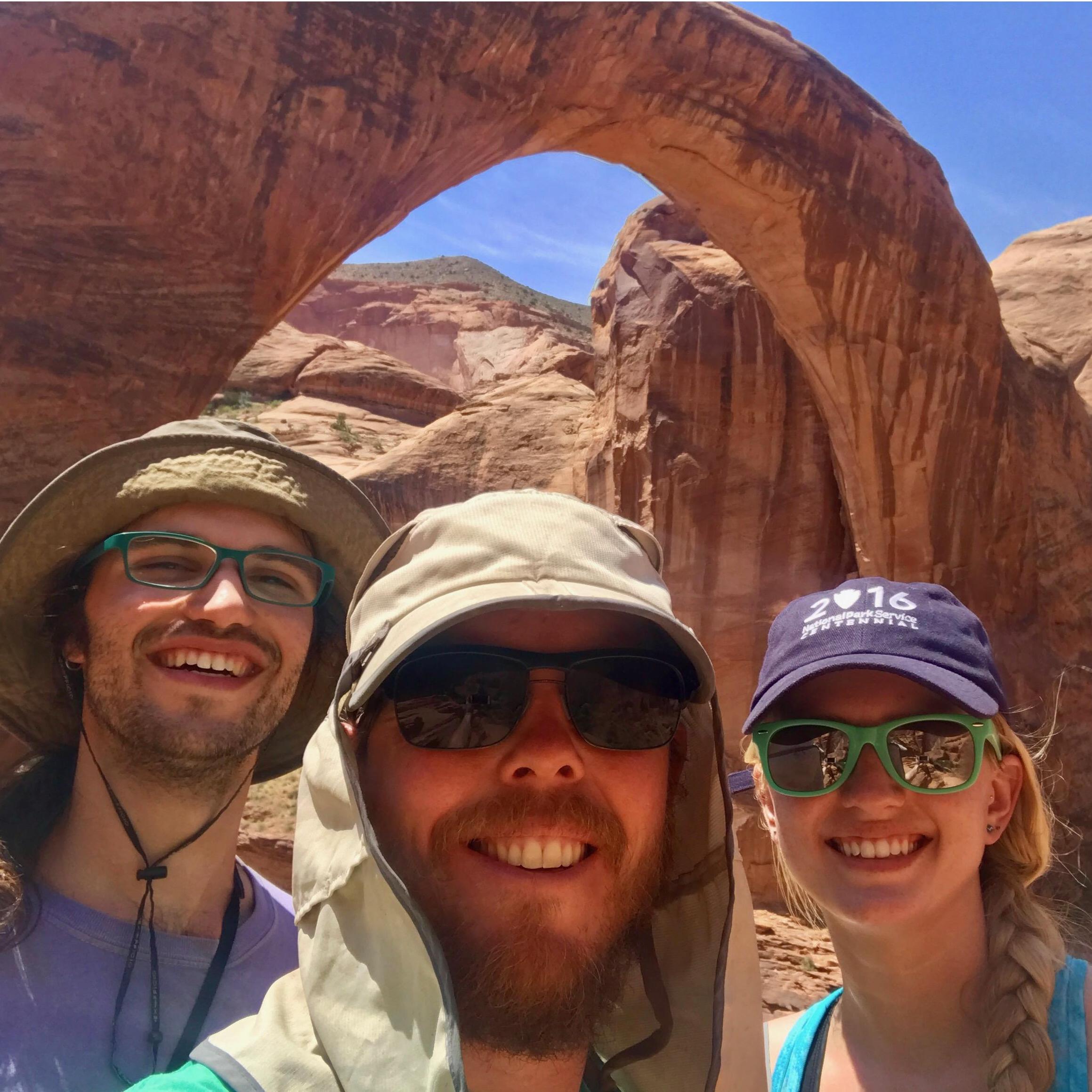 Anna's first Lake Powell trip, with dear friend Emmett in tow! Lake Powell has become a hugely important part of our relationship. July 2017.