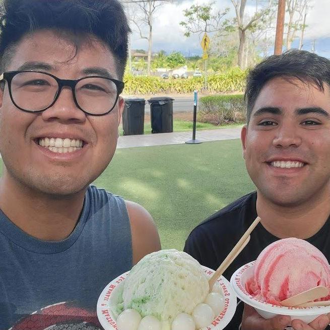 Snackies! Fun fact: Hugo did not have a sweet tooth before dating Calvin.