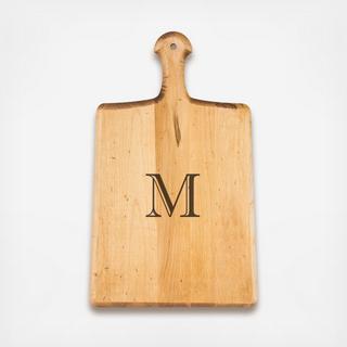 Monogram Maple Paddle Cutting Board