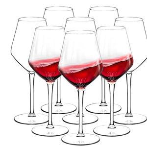 Plastic Wine Glasses for Outside (Set of 8)