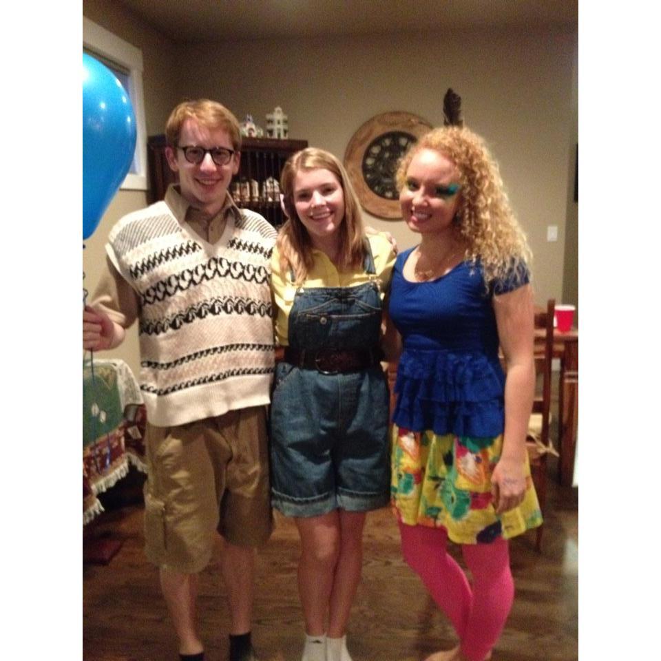 Our first joint Halloween costume... Carl and Ellie from Up (2014)