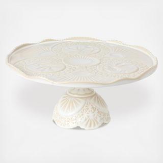 Cristal Footed Plate